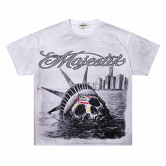 Skull Rhinestone Tee
