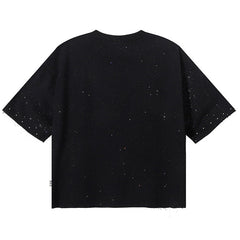 Revival Rhinestone Cropped Tee