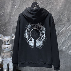 Hoodies #8663 Black
