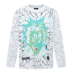 Studios Vintage Graphic Print Designer Graphic Long Sleeve Tee