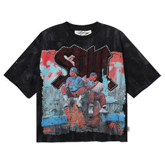 Soul F-Terry Cropped Tee