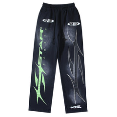 Hellstar Studios Washed Distressed Sweatpant