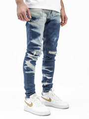 NODP Bleached on Blue Jeans