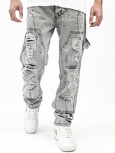 NODP Distressed Grey Jeans