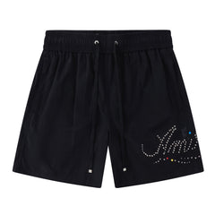 Letter Print Shorts