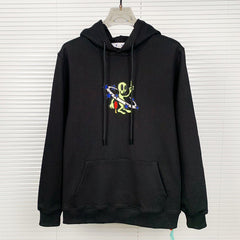 Off White Alien Pattern Arrow Hoodies