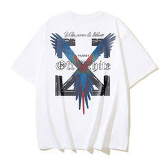 Parrot Pattern T-shirt