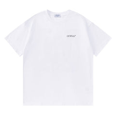 Holy dove pattern T-shirt