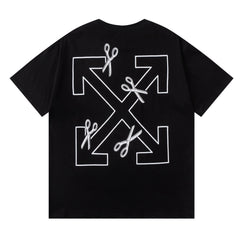 Scissors Pattern T-shirt