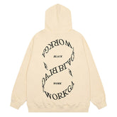 NODP TIFO Letter Print Hoodie