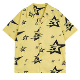 Sp5der Star Pattern Short-sleeved Shirt