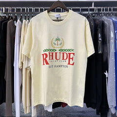 RHUDE East Hampton Crest T-Shirts