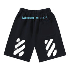 Letter Pattern Shorts
