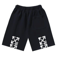 Off-White Logo Arrows Printed Shorts