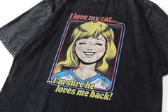 NODP TKPA American retro hip-hop portrait t-shirts