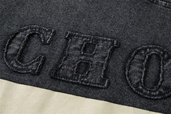 NODP TKPA Street preppy print distressed T-shirt