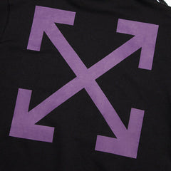 Off White Caravaggio Mercy Arrow Graphic Skate Hoodie Oversize