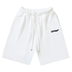 Off-White Logo Arrows Printed Shorts