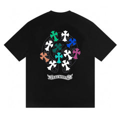 CH Patterned Cotton T-shirt