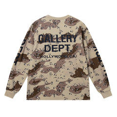 Gallery Dept Camouflage Long Sleeve T-Shirt
