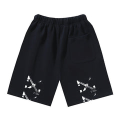 Letter Pattern Shorts