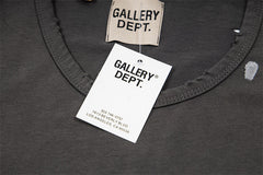 Letter Print Distressed Sleeveless T-shirt Vest #G546