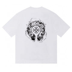 CH Patterned Cotton T-shirt