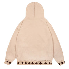 NODP TIFO Embroidered letters Hoodie