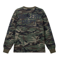 Gallery Dept Camouflage Long Sleeve T-Shirt