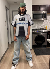 Saint Michael Graphic Printed T-Shirt