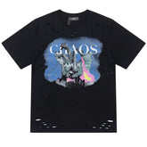 CHAOS GRAPHIC PRINT T-SHIRT