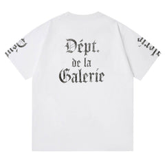 Classic Letter Print T-shirt #G563