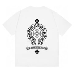 CH Patterned Cotton T-shirt