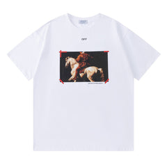 Oil Painting Pattern T-shirt