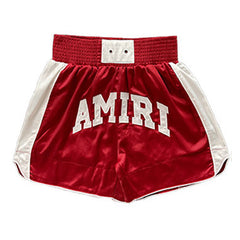 Letter Embroidery Shorts