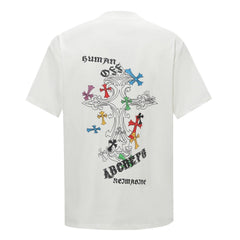 CH Patterned Cotton T-shirt