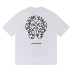 CH Patterned Cotton T-shirt