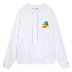 Off White Brush Arr Hoodie Oversize