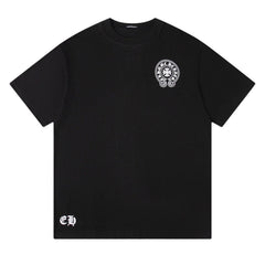 CH Patterned Cotton T-shirt