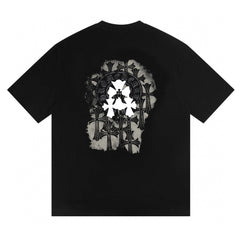 CH Patterned Cotton T-shirt