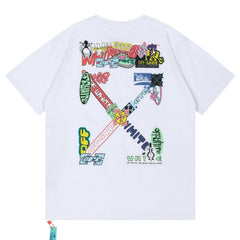 Off White Arrow Logo Printed T-Shirt