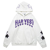 NODP TIFO Star Letter Print Hoodie