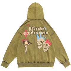 NODP TIFO Skull Printing Hoodie