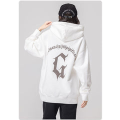 NODP RS Suede foam print Hoodie