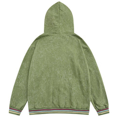 NODP TIFO Flocked Embroidered Letters Hoodie