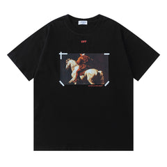 Oil Painting Pattern T-shirt