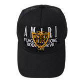 AMIRI Logo Trucker Caps