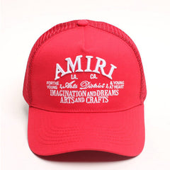 AMIRI Logo Trucker Caps