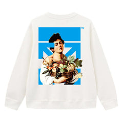 Off White Caravaggio Boy Marker Slim Sweatshirts