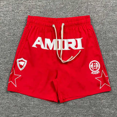 Letter Print Shorts